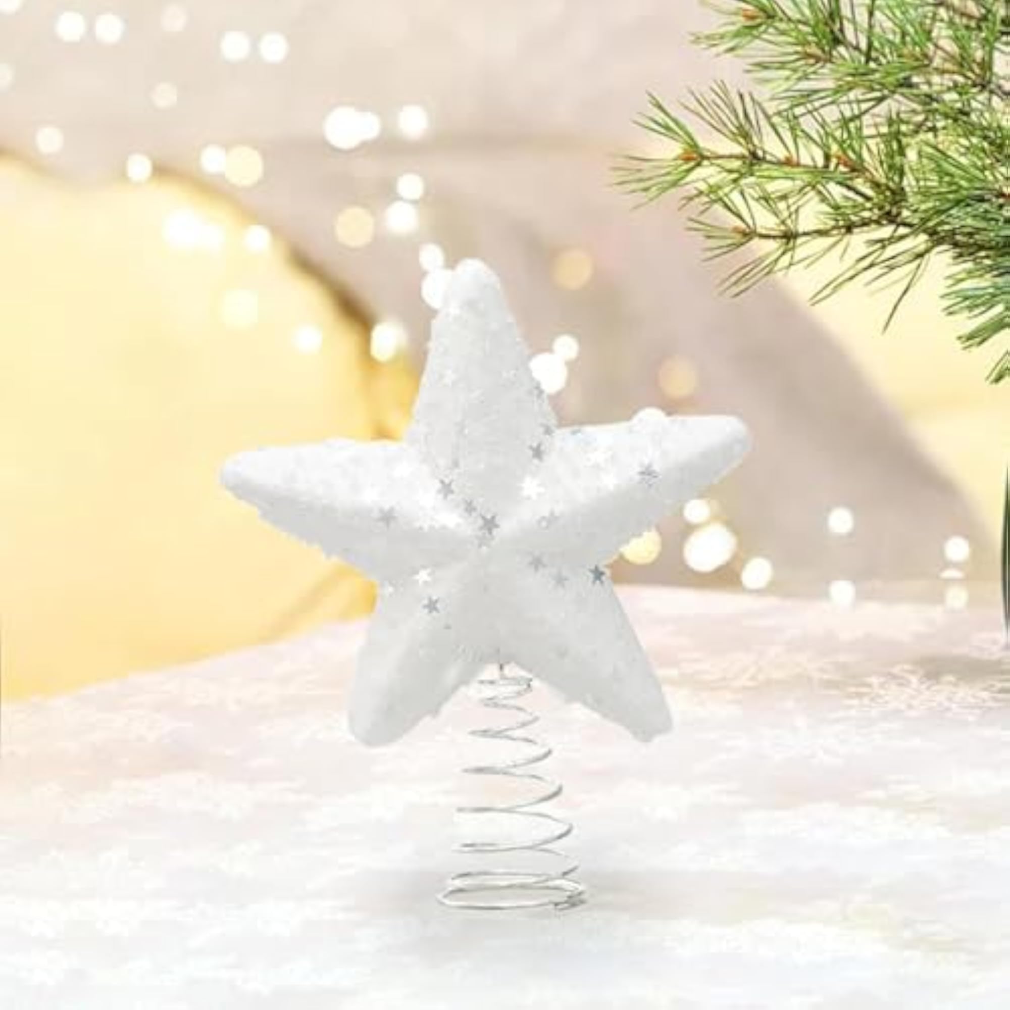 Christmas Treetop Star for Indoor Use